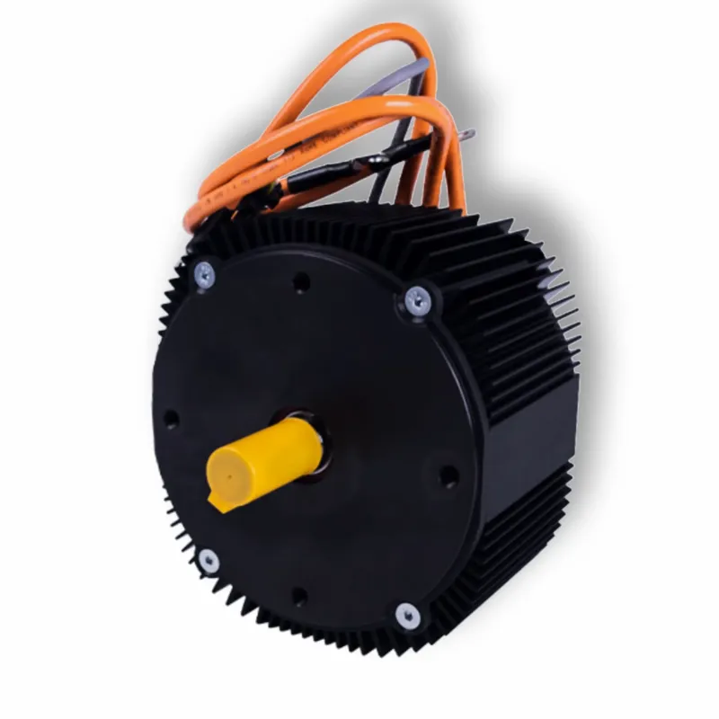 Motenergy ME1905 (ex ME1507) – vue de face, moteur PMSM 13 kW IP65, encodeur sin/cos 5 V