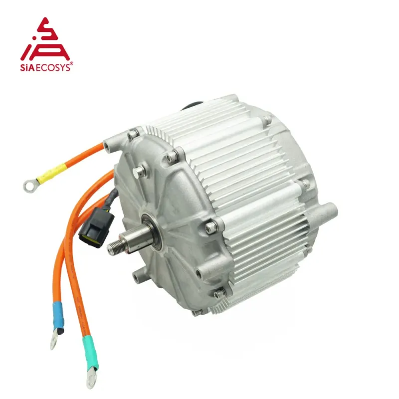 Moteur PMSM SIA155-64, vue principale carter aluminium