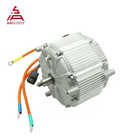 SIA155-64 PMSM motor main view, aluminium housing