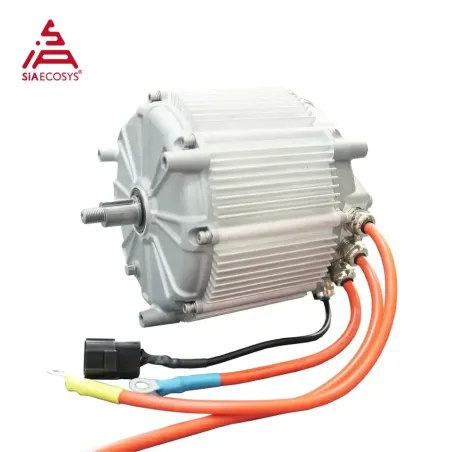 SiAECOSYS SIA155-64 – Motor detailed view, 3/4 angle