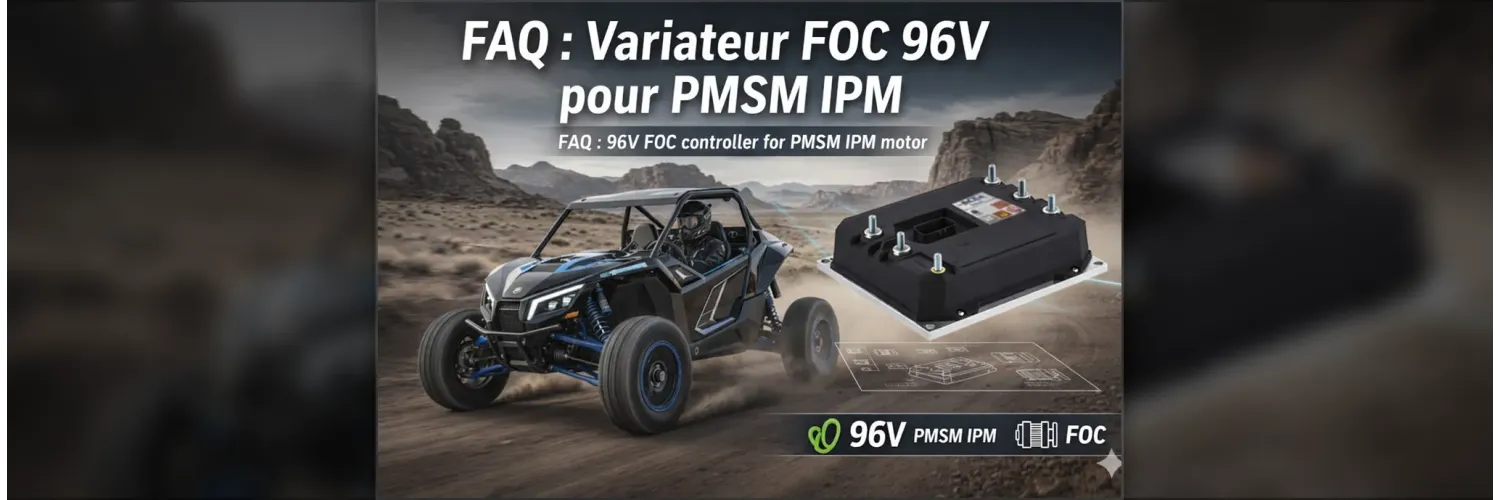 Critères BE variateur FOC 96V, BMS CAN, ABZ